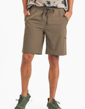 Load image into Gallery viewer, Men&#39;s Olive Active Drawstring Shorts
