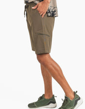 Load image into Gallery viewer, Men&#39;s Olive Active Drawstring Shorts
