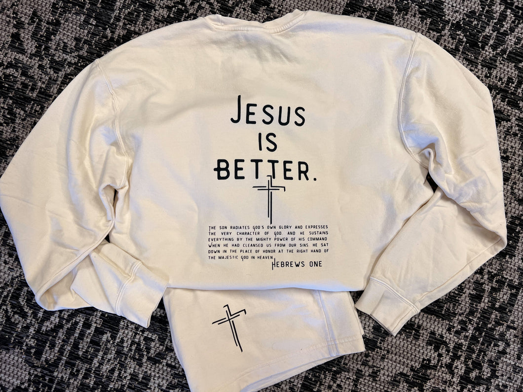 Jesus Is Better Lightweight Fleece