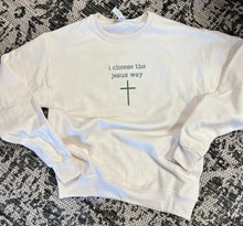 Load image into Gallery viewer, Jesus Way Sweatshirt
