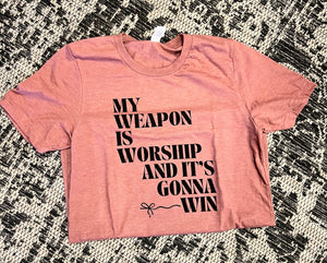 Weapon is Worship Short-Sleeve Tee