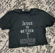 Load image into Gallery viewer, Jesus is Better Short-Sleeve Tee
