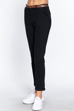 Load image into Gallery viewer, ACTIVE BASIC Cotton-Span Twill Straight Pants
