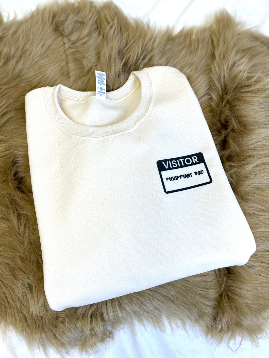 Visitor Crew Neck Sweatshirt