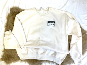 Visitor Crew Neck Sweatshirt