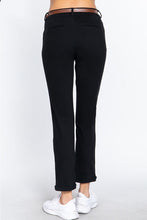 Load image into Gallery viewer, ACTIVE BASIC Cotton-Span Twill Straight Pants
